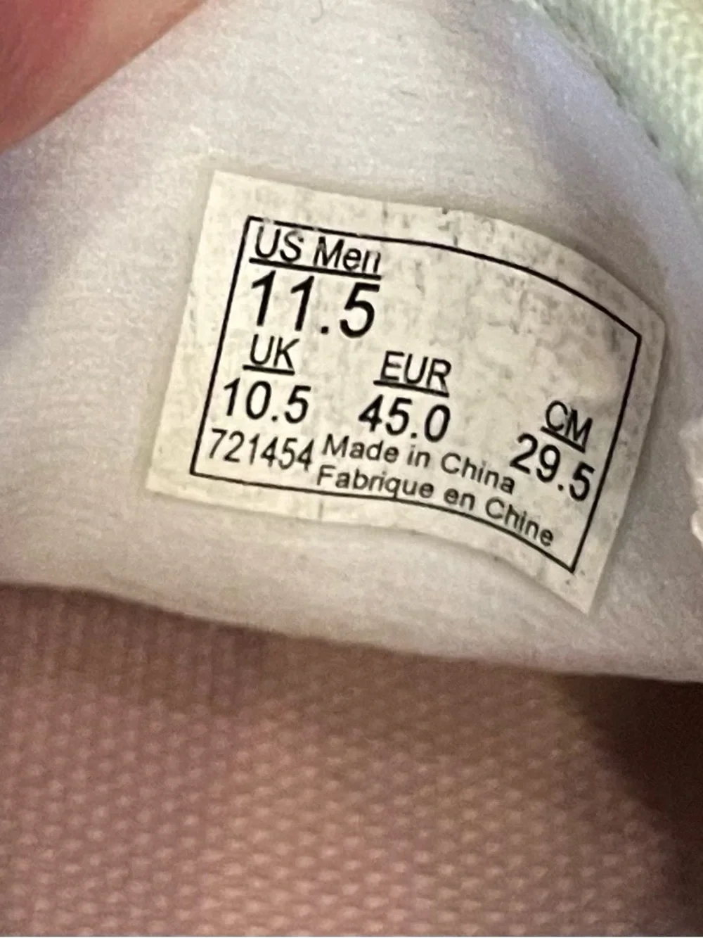 Vans Men’s Pro Ambrosia Slip-On Sneakers — Light Green & White New Without Box